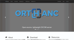 Desktop Screenshot of orthanc-server.com